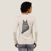 Watercolorveer Tri-Blend Shirt (Achterkant)