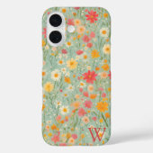 Watercolorveld met wilde bloemen Case-Mate iPhone case (Achterkant)