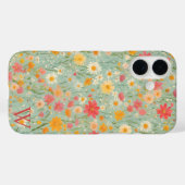 Watercolorveld met wilde bloemen Case-Mate iPhone case (Achterkant (horizontaal))