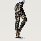 Watercolour Boho Floral  Leggings (Rechts)