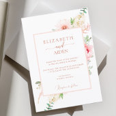 Watercolour Botanical Spring Kaart