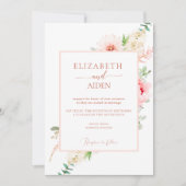 Watercolour Botanical Spring Kaart (Voorkant)