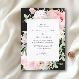 Watercolour Botanical Spring Wedding Collection Kaart