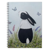 Watercolour Dutch Bunny Rabbit Notitieboek (Voorkant)