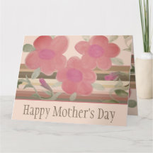 Watercolour Floral Pink And Purple