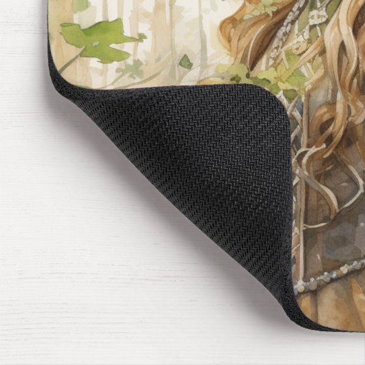 Watercolour Forest Princess Muismat (Hoek)