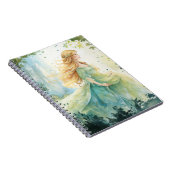 Watercolour Forest Princess Notitieboek (Rechterzijde)