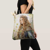 Watercolour Forest Princess Tote Bag (Dichtbij)