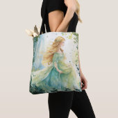 Watercolour Forest Princess Tote Bag (Dichtbij)