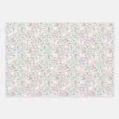 Watercolour Geese and Wildflowers Inpakpapier Vel (Voorkant 3)