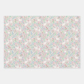 Watercolour Geese and Wildflowers Inpakpapier Vel (Voorkant 2)