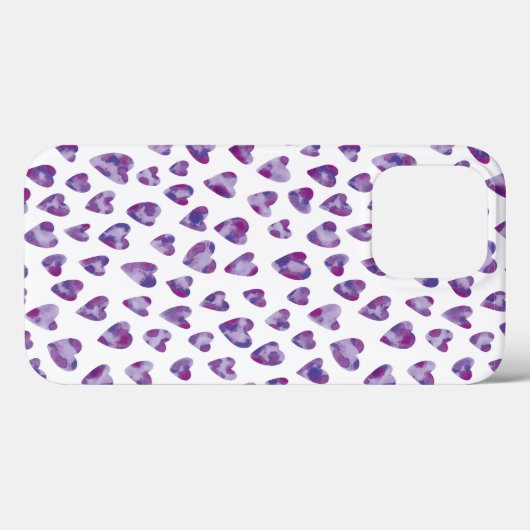 Watercolour Heart Case-Mate iPhone Case (Achterkant (horizontaal))