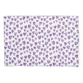 Watercolour Heart Kussensloop (Voorkant-Links)