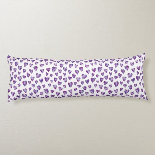 Watercolour Heart Lichaamskussen (Achterkant)
