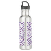 Watercolour Heart Waterfles (Achterkant)