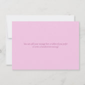 Watercolour Rozen Bloemig Groen Bedankt (Achterkant)