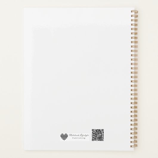 Watercolour Timeline | Artistic Wedding Design Planner (Achterkant)