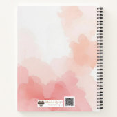 Watercolour Wash Initial Planner Notitieboek (Achterkant)