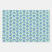 Watercoloured Purple Tulips Inpakpapier Vel (Voorkant)