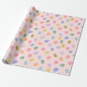 Waterconfetti Cadeaupapier (Uitgerold)