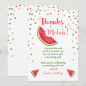 Waterdag Melon bedankt de zomer (Voorkant / Achterkant)