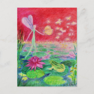 waterdanseres briefkaart