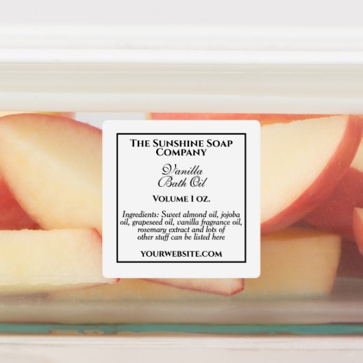  waterdicht badlabel wit & zwart labels (Aangebracht)