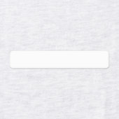 Waterdicht gepersonaliseerd label voor alle opperv (Design 1)