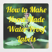 Waterdicht Labels (Design 1)