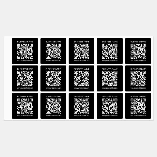 Waterdicht | Maak direct een QR-code Labels (Vel)