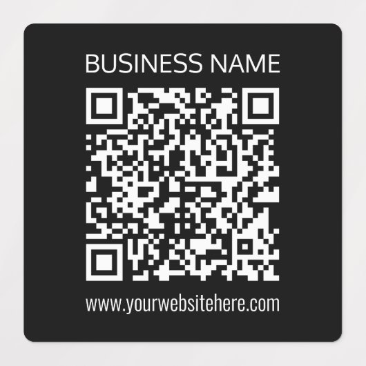 Waterdicht | Maak direct een QR-code Labels (Design 2)