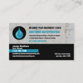 Waterdicht maken Bedrijf Blue Visitekaartje (Voorkant)