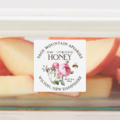 Waterdicht Raw Ongefilterd Honing Roze Rose Label (Aangebracht)