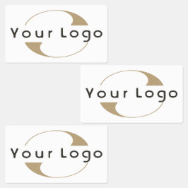 Waterdicht Stickers Company Logo Water Fles