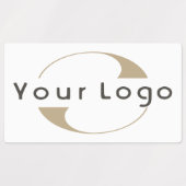 Waterdicht Stickers Company Logo Water Fles (Design 2)