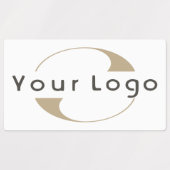 Waterdicht Stickers Company Logo Water Fles (Design 1)