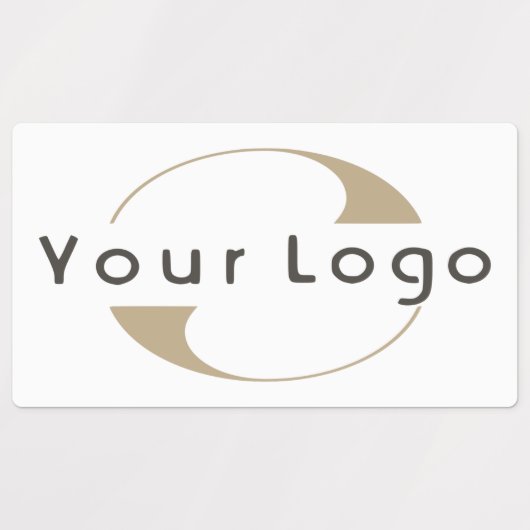 Waterdicht Stickers Company Logo Water Fles (Design 1)