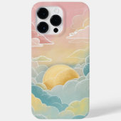 Waterdicht tuinpatroon in pastelkleuren Case-Mate iPhone case (Achterkant)