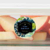 Waterdicht Violet Bath and Body Care Label (Aangebracht)