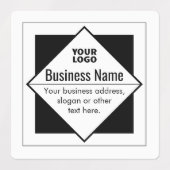 Waterdicht | Voeg uw logo toe aanpasbare sjabloon Labels (Design 2)