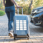 Waterdicht wit of duidelijk Cosmetics productlabel Sticker (Koffer Insitu)