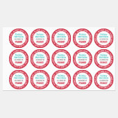Waterdichte Allergie Alert Gepersonaliseerd Kinder Labels (Vel)