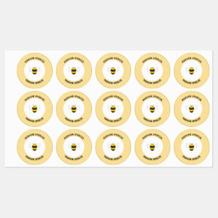 Waterdichte bijennaamlabels voor schoolkamp kinder labels