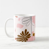 Waterdichte bloemen: een Mok met een botanische to (Links)