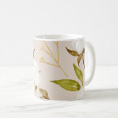 Waterdichte Bloemen: Eeuwige Bloemcharme Koffiemok (Voorkant rechts)