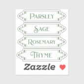 Waterdichte en niet vervagende plantenetiketlabels sticker (Vel)