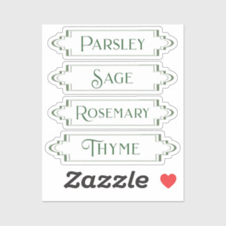 Waterdichte en niet vervagende plantenetiketlabels sticker