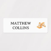 Waterdichte Gepersonaliseerde Naam Etiketten Bouw Labels (Design 2)