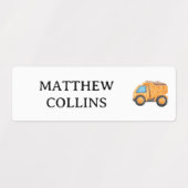 Waterdichte Gepersonaliseerde Naam Etiketten Bouw Labels (Design 1)