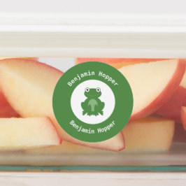 Waterdichte kikkernaamlabels voor schoolkamp labels